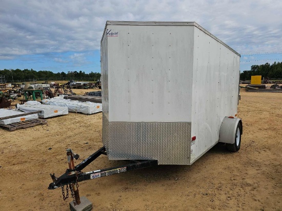 2075 - 2013 HORTON 6' X 12' ENCLOSED TRAILER