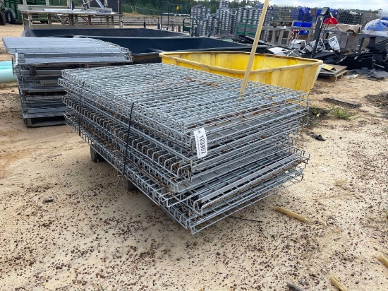 2411 - ABSOLUTE - 12 PC WIRE SHELVING