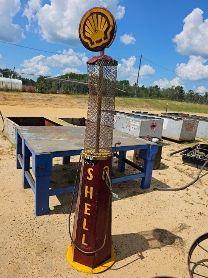 2478 - SHELL GAS PUMP