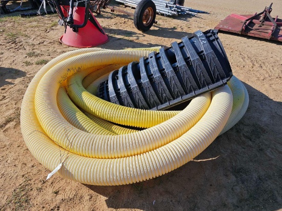 2729 - 2 - IRRIGATION HOSES & 2 - 4' INFILTRATOR