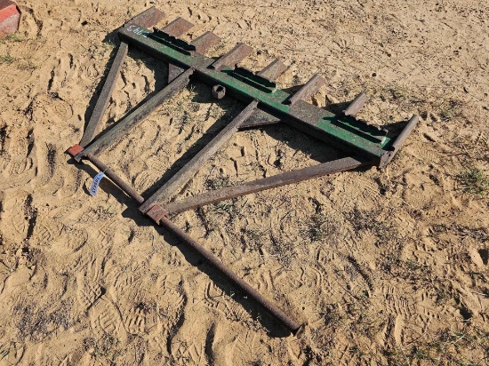 2743 - JOHN DEERE 6 1/2" ROOT RAKE