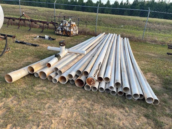 2952 - 4" & 6" X 20' LENGTHS PVC PIPE