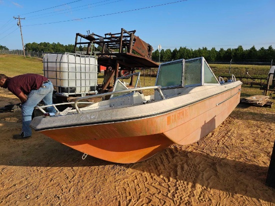 2961 - GLASSMASTER BOAT & MOTOR