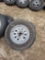 171 - 2 - ST205/75 D15 TIRES ON 5 LUG RIMS