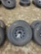 175 - 2 - ST225/75 R15 TIRES ON 6 LUG RIMS