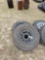 179 - 2 - ST225/75 R15 TIRES ON 6 LUG RIMS