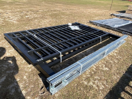 206 - ABSOLUTE - 20' X 7' DOUBLE HEAVY DUTE GATE