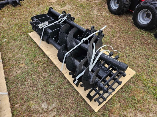321 - ABSOLUTE - MINI EXCAVATOR ATTACHMENT SET