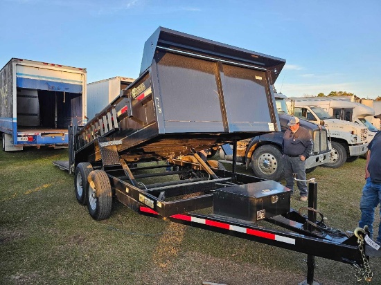 768 - 2024 VIPER DT1283 7' X 12' DUMP TRAILER