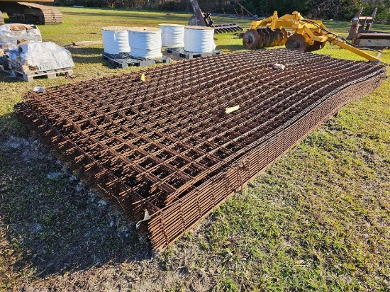 889 - 60 PC 8' X 19' CONCRETE REBAR