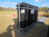 279 - ABSOLUTE - 176' STEEL FENCE