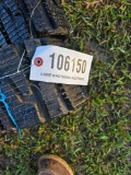 495 - PAIR OF RUBBER TRACK