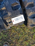 511 - PAIR OF RUBBER TRACK