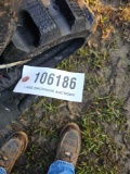526 - PAIR OF RUBBER TRACK