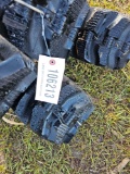 554 - PAIR OF RUBBER TRACKS