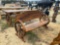 1719 - ABSOLUTE - WAGON WHEEL 6' BENCH