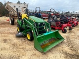 1605 - JOHN DEERE 1023E 4WD TRACTOR