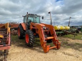 1704 - KUBOTA M108S 4WD CAB TRACTOR