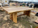1721 - ABSOLUTE - LIVE EDGE WOOD TABLE