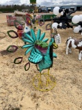1734 - ABSOLUTE - METAL PEACOCK