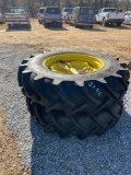 2106 - 2 - 14.9-28 TIRES ON RIMS