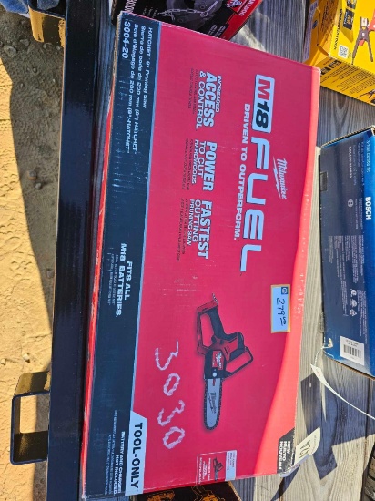 3030 - ABSOLUTE - MILWAUKEE M18 CHAINSAW ONLY