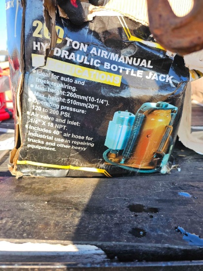 3147 - ABSOLUTE - 20 TON AIR HYDRAULIC JACK