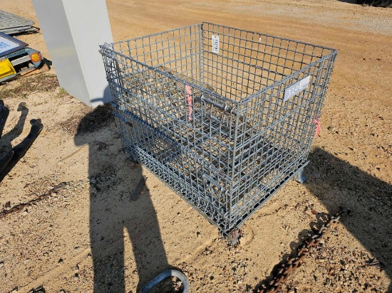 3202 - WIRE CAGE PARTS BIN