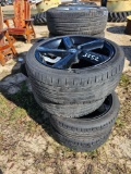 3252 - 4 - 215/45 R18 TIRES & RIMS