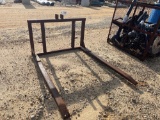3751 - ABSOLUTE - 3 PT HITCH HAY FORKS