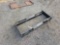 678 - SKID STEER BLANK PLATE