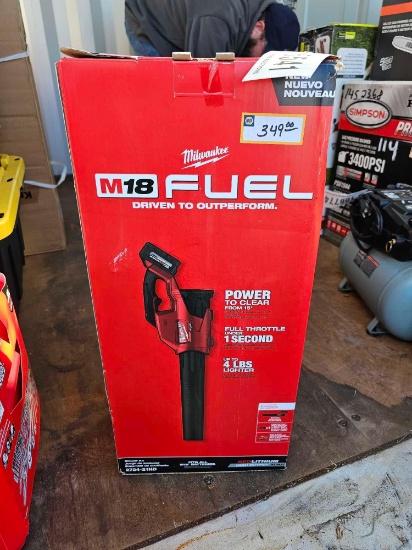 119 - MILWAUKEE BLOWER, BATTERY & CHARGER