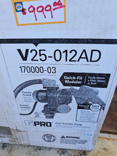 125 - ABSOLUTE - GPRO 12V FUEL TRANSFER PUMP
