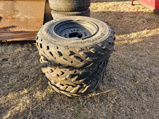 180 - 3 - 4 WHEELER TIRES 25X8X12