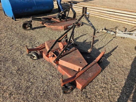 218 - 5' 3PT HITCH FIN MOWER