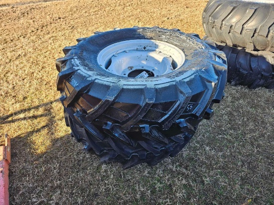 372 - 2 - NEW 380/85R24 TIRES