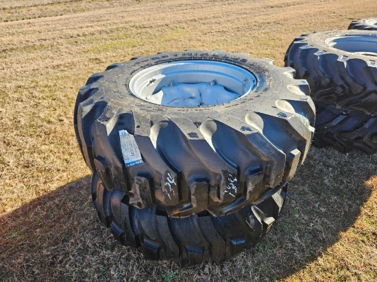379 - 2 - NEW 17.5L - 24 IND TIRES