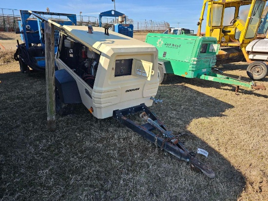 444 - 2013 DOOSAN P185WJD-T4I AIR COMPRESSOR