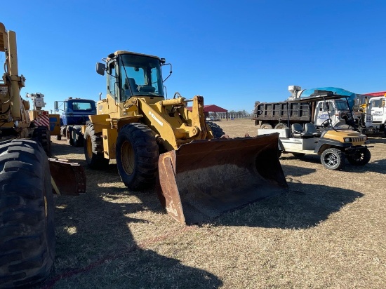 520 - KAWASAKI 602V CAB WHEEL LOADER