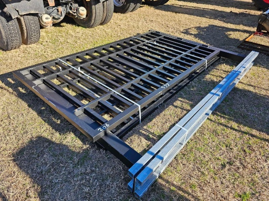 577 - ABSOLUTE - 20' X 7' DOUBLE HEAVY DUTE GATE