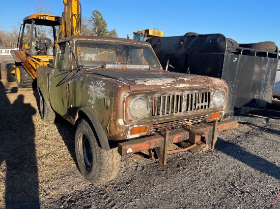 617 - ABSOLUTE - 1968 INTERNATIONAL SCOUT TRUCK