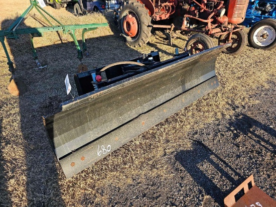 680 - SKID STEER 7' 4-WAY PUSH BLADE