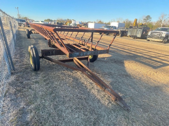 817 - 5 BALE HAY TRAILER