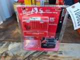 135 - ABSOLUTE - MILWAUKEE CHARGER & BATTERY