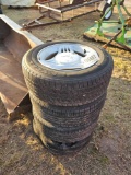 179 - 4- 205/65R15 TIRES & RIMS