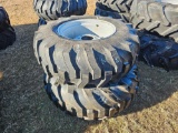 374 - 2 - NEW 17.5L-24 TIRES
