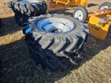 380 - 2 - NEW 340 / 85 R24 TIRES