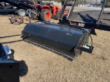 661 - MOWER KING SSBM72 6' SWEEPER & BUCKET