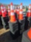 1642 - ABSOLUTE - 50 ORANGE SAFETY CONES