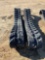 323 - PAIR OF RUBBER TRACK
